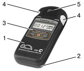 Принцип действия дозиметра