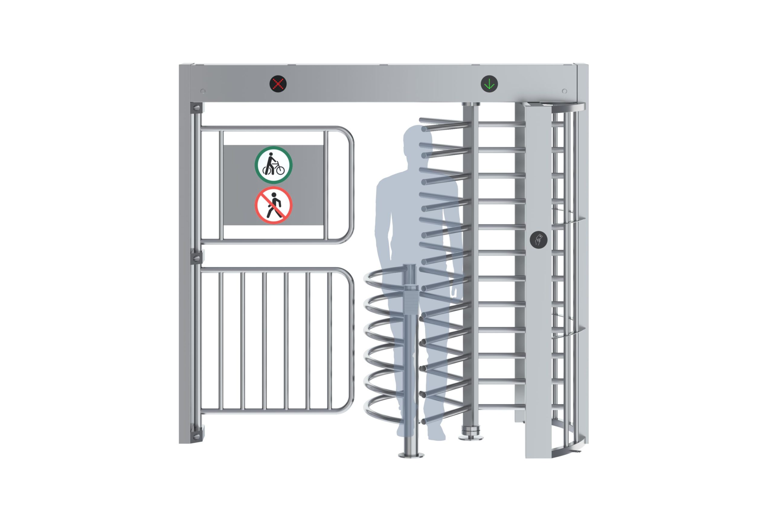 Турникет ПОЛНОРОСТОВОЙ БЛОКПОСТ СТ 3 серия СПЕКТР Z